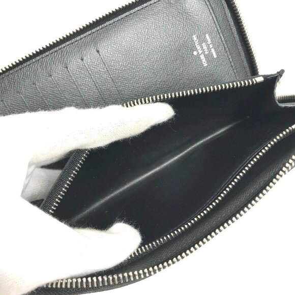 LOUIS VUITTON N61253 Damier Graphite Karakoram Zippy Wallet Vertical Long Wallet - Picture 4 of 13